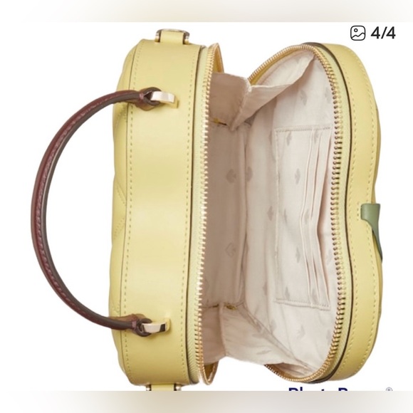Kate Spade Lemon Quilted Apple Crossbody Bag - Picture 3 of 4